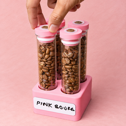 Single Dose Coffee Bean Storage Tubes Kit
