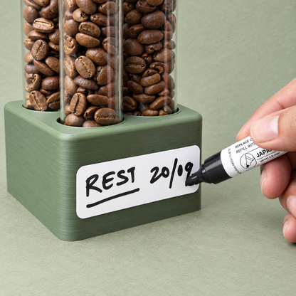 Single Dose Coffee Bean Storage Tubes Kit