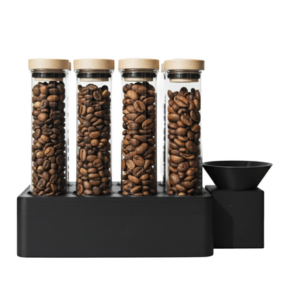 Single Dose Coffee Bean Storage Tubes Kit